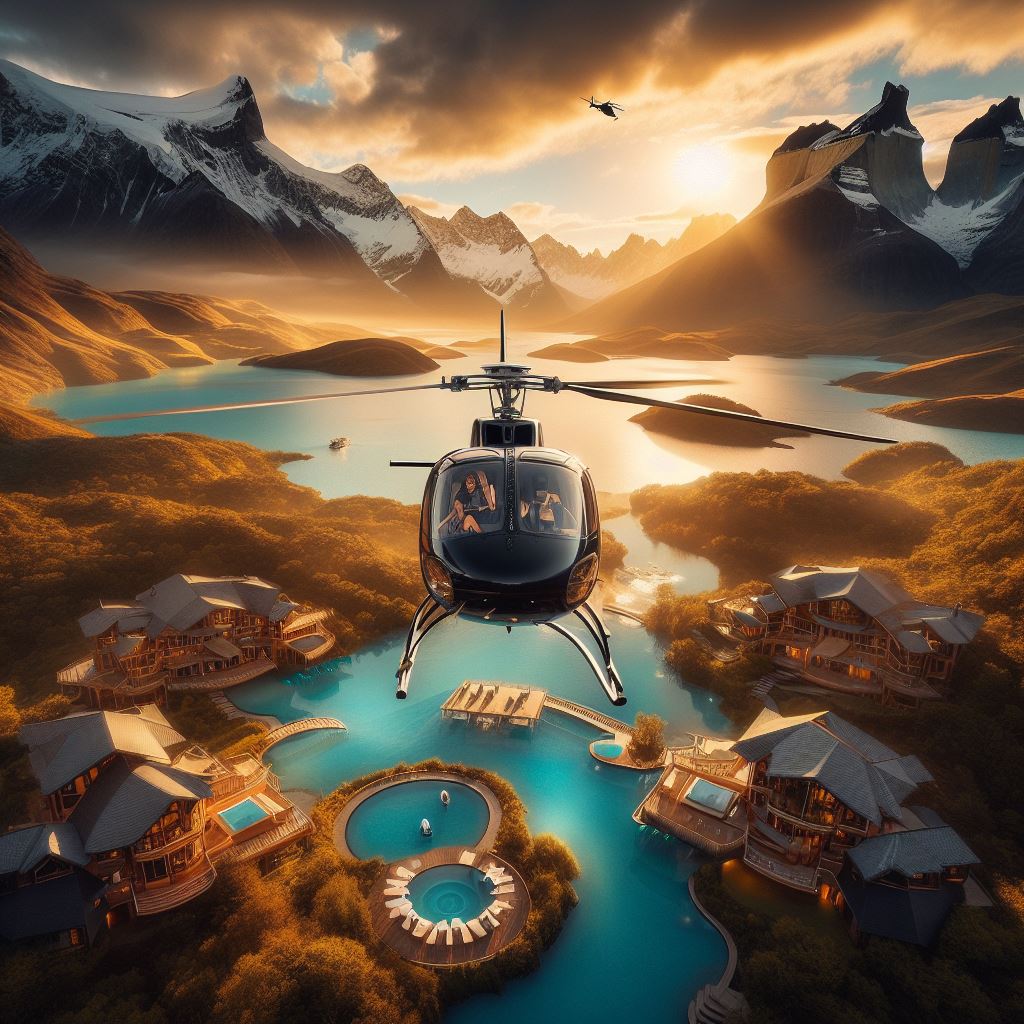 Helicopter Tours: Aerial Views of Spectacular Landscapes in Absolute Luxury